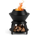 20" Metal Wood Burning Fire Pit