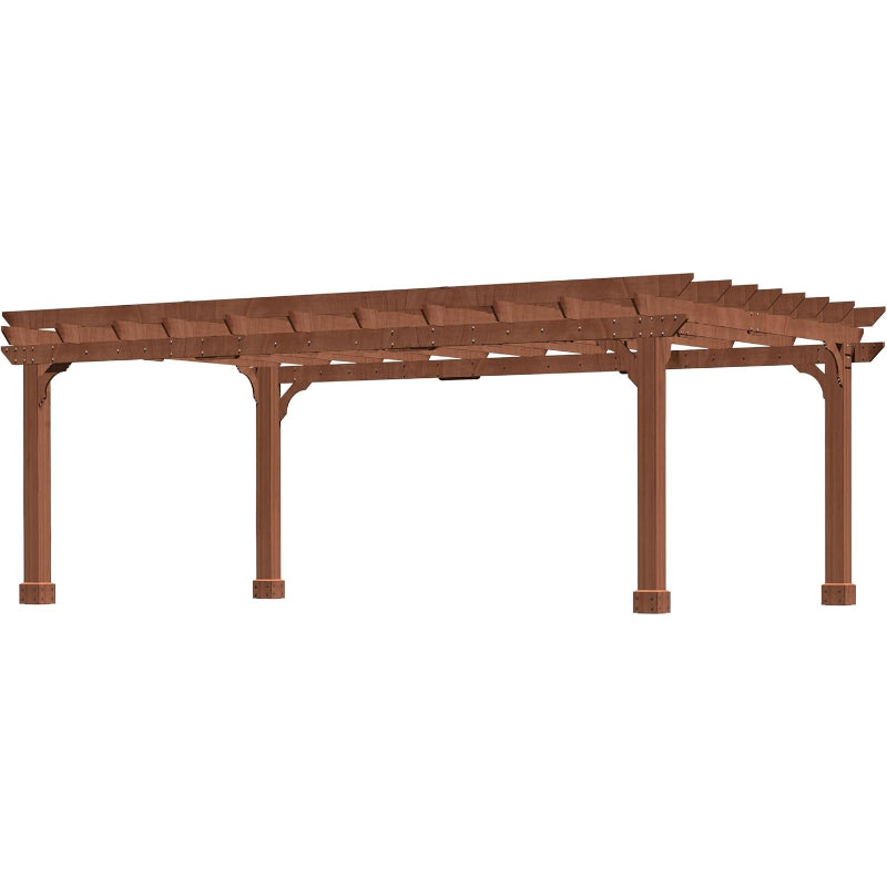 12x16 Cedar Wood Pergola