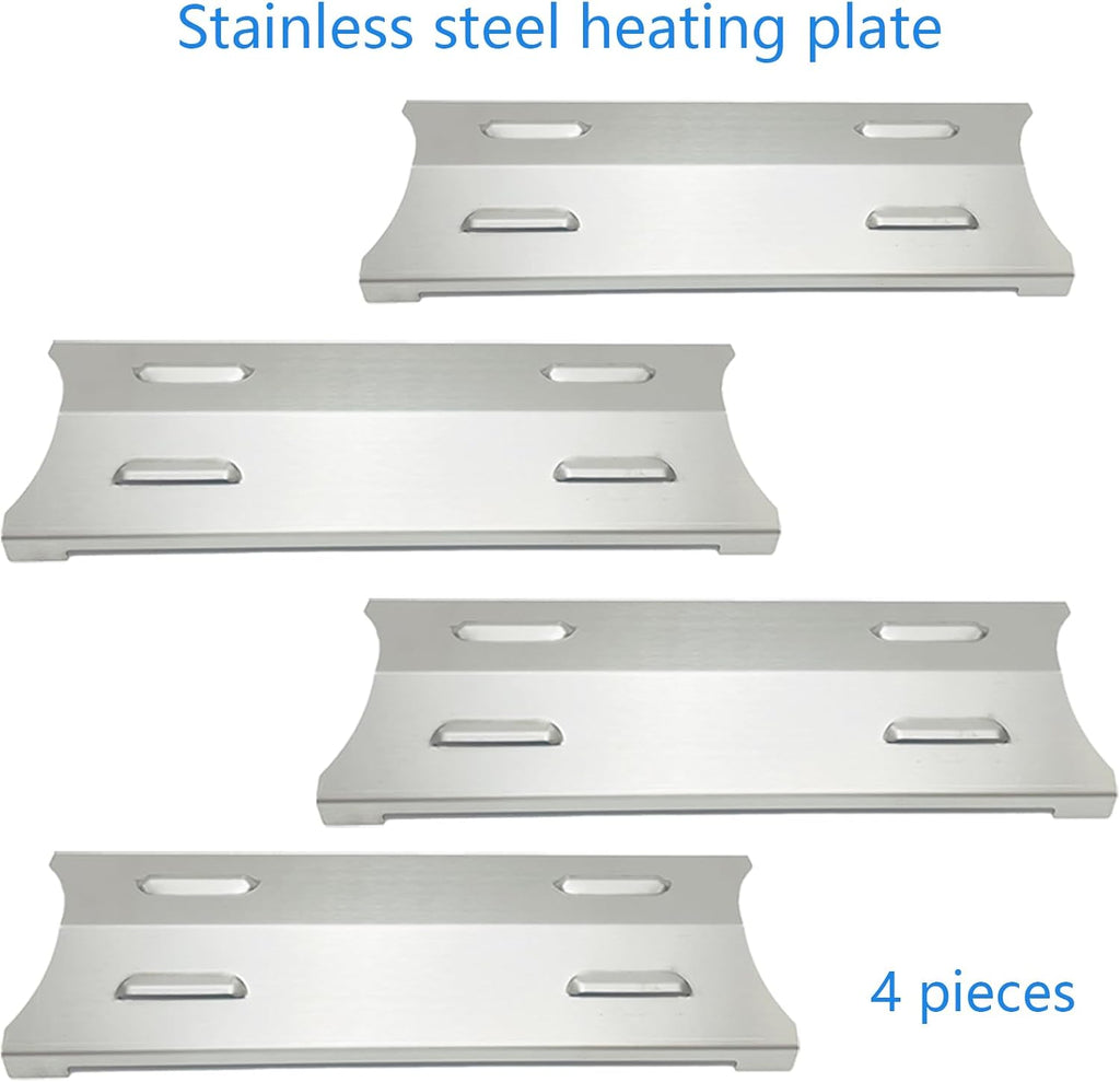 4PC Stainless Heat Plates Grill Kit