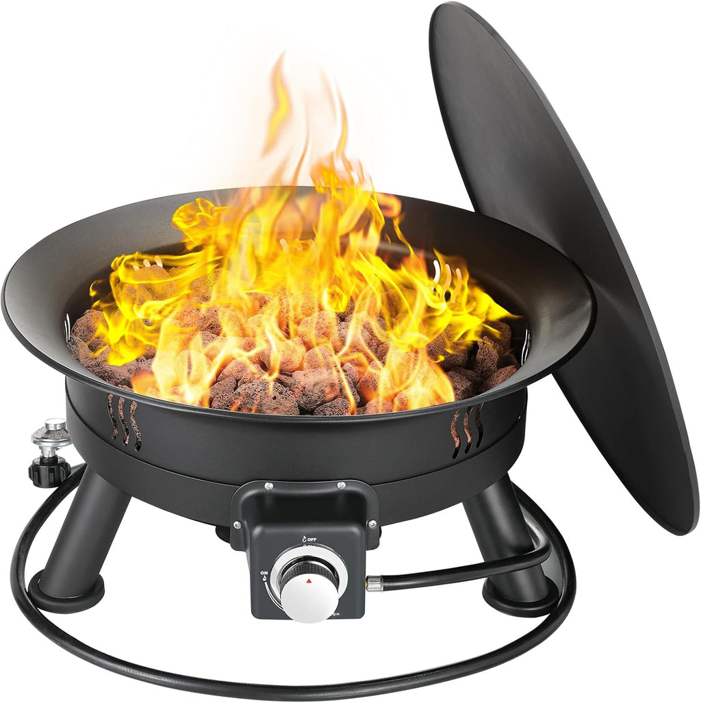 24" Portable Propane Fire Pit