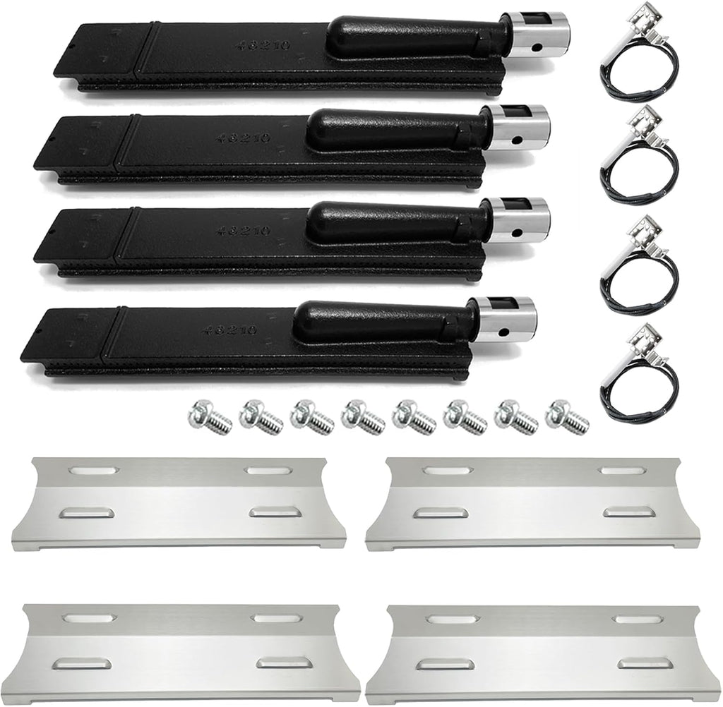 4PC Stainless Heat Plates Grill Kit
