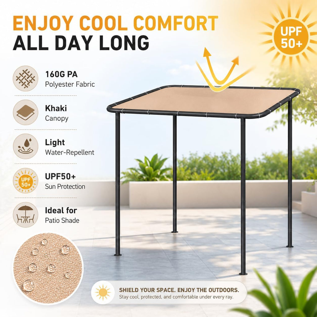 10'x6' Lean to Canopy Pergola