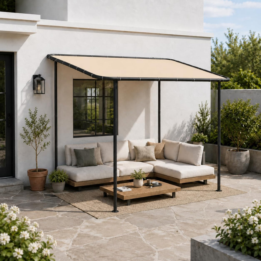 10'x6' Lean to Canopy Pergola