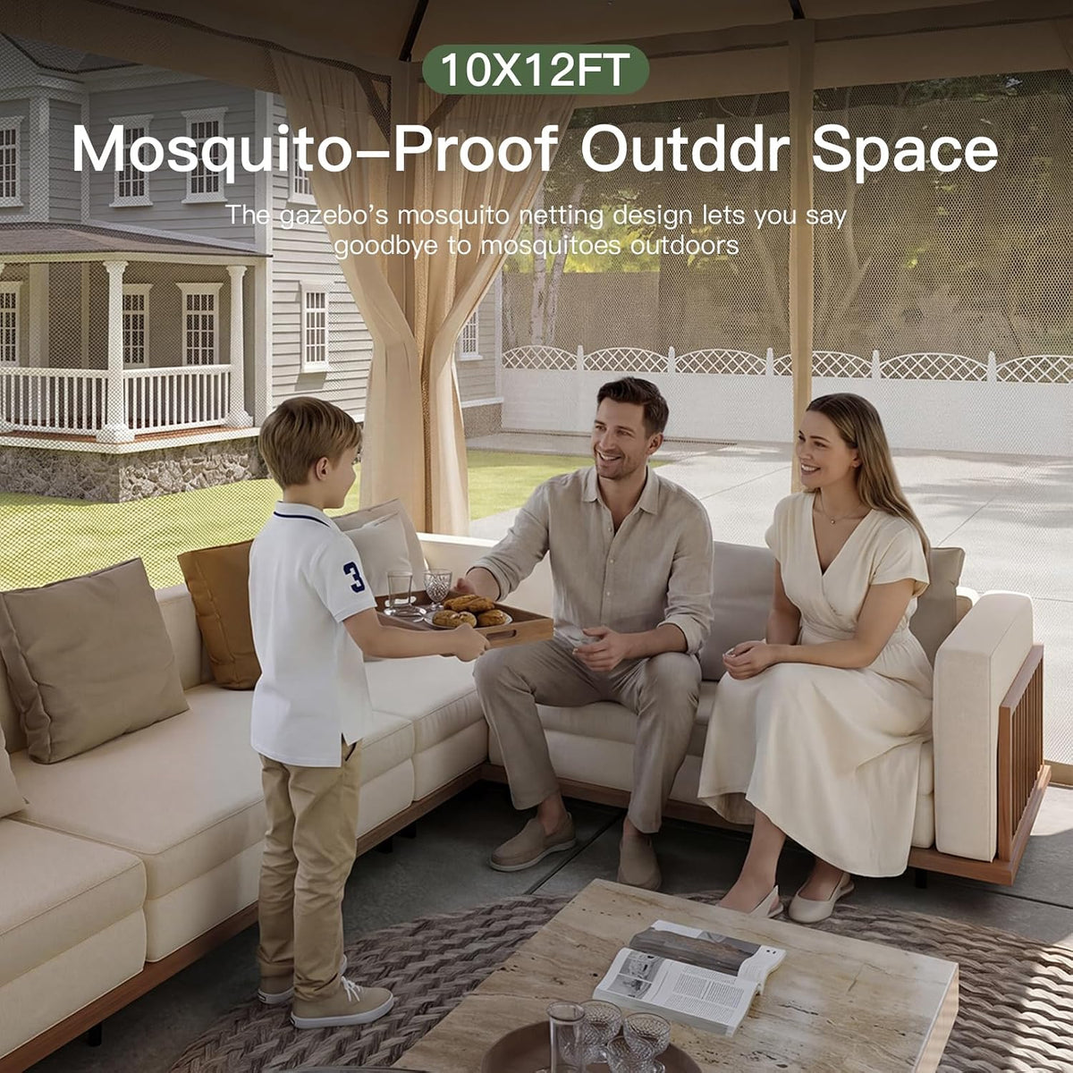 12'x10' Outdoor Gazebo Canopy