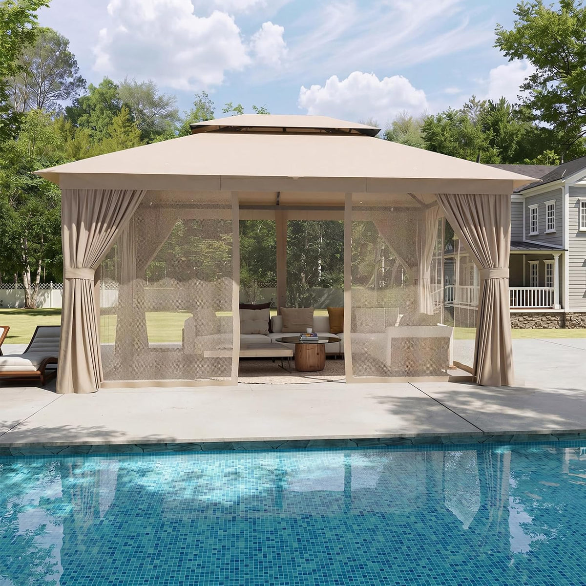 12'x10' Outdoor Gazebo Canopy