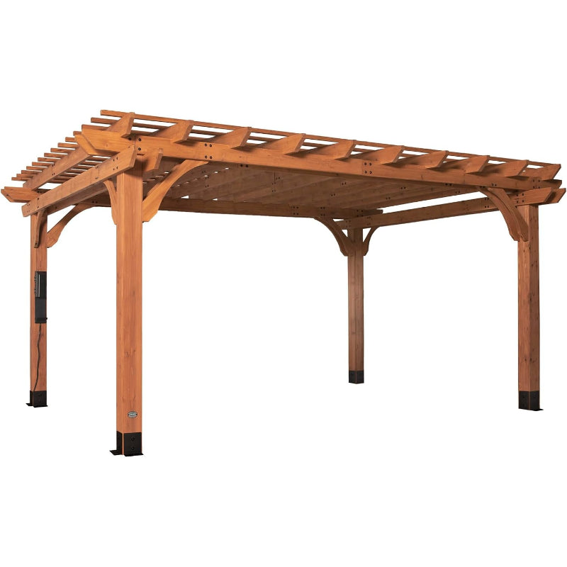 Discovery 16x12 Cedar Pergola