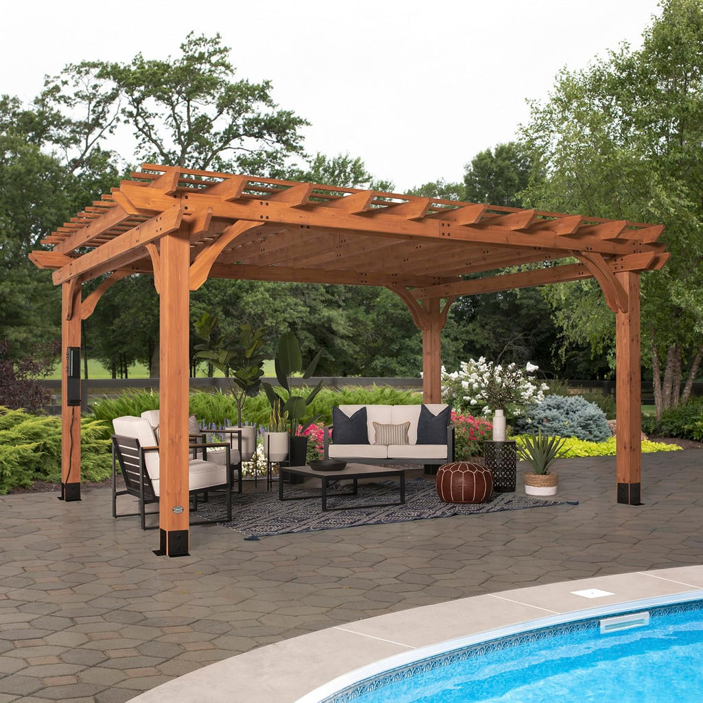 Discovery 16x12 Cedar Pergola