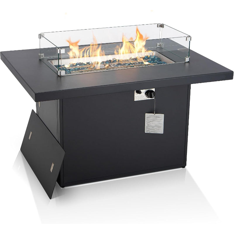 43" Aluminum Propane Fire Pit Table