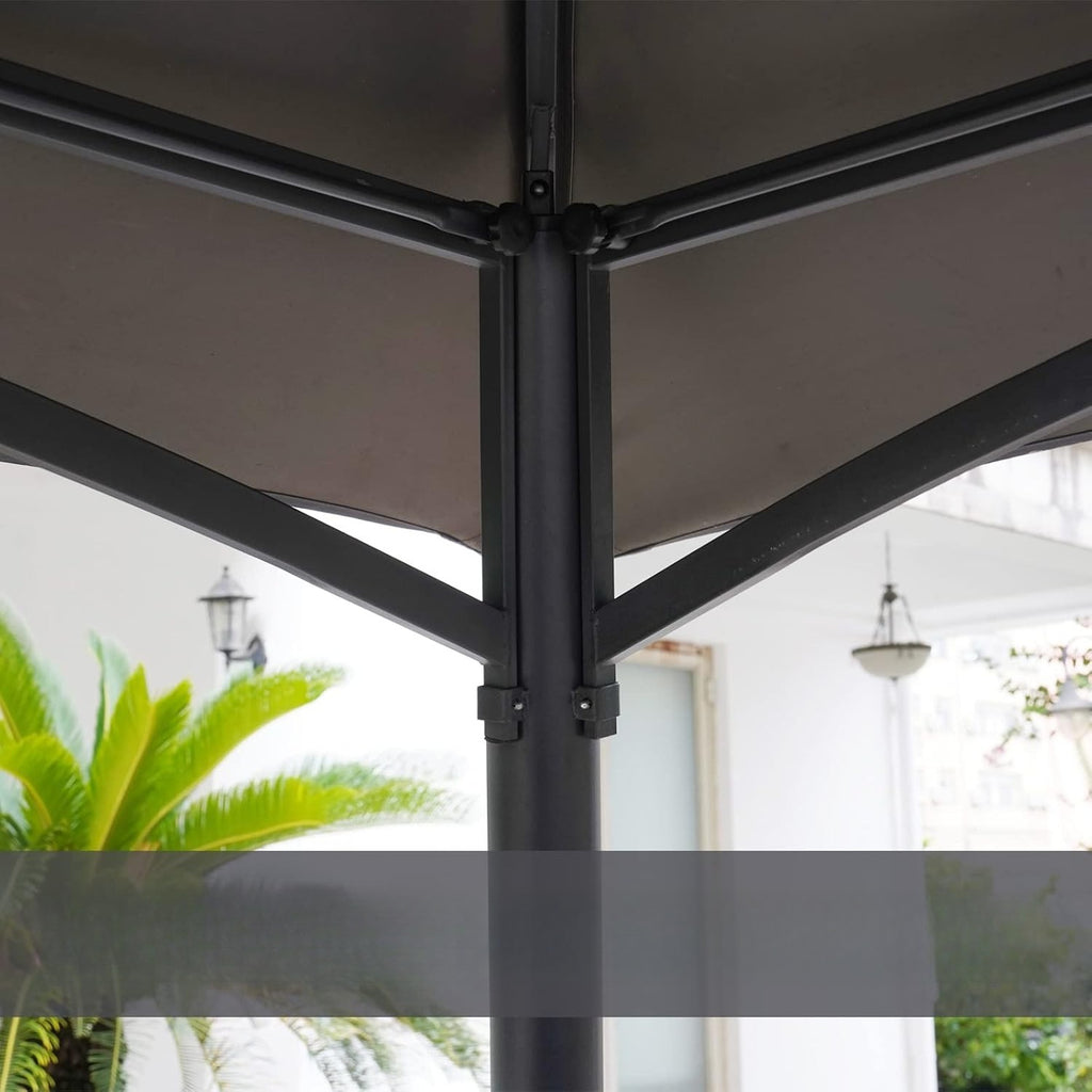 10'x13' Double Top Outdoor Gazebo