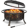 36" Bronze Crossweave Fire Pit
